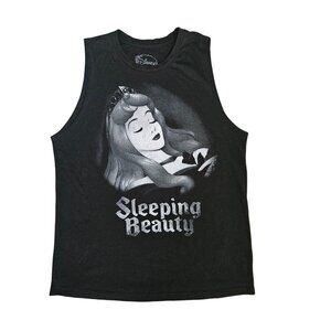 Disney Sleeping Beauty Tank top shirt~Black~Size Large, Parks outfit~sleeveless